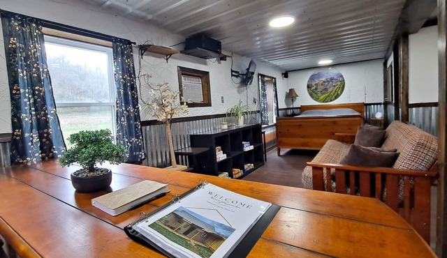 Cozy cottage located on 133 acres.