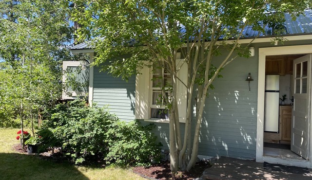 Cozy Cottage near Bigfork overlooking Flathead Lake in our Cherry Orchard