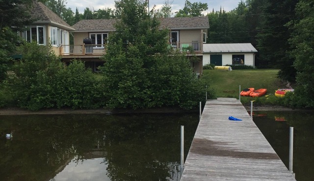Cozy cottage on a beautiful shallow sand beach at Patterson lake!