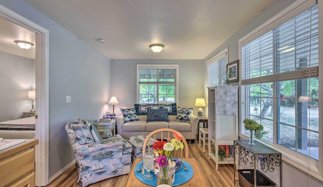 Cozy Cottage on Flower Farm w/Baker Creek Views!