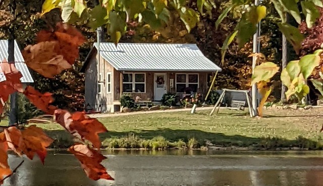 Cozy cottage on our private lake and 75 wooded acres