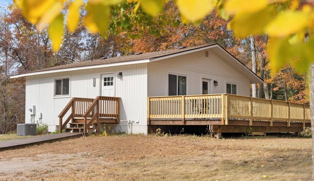 Cozy Cottage w/firepit, grill, & games. Close to Crosslake/Nisswa/Crosby/Brd