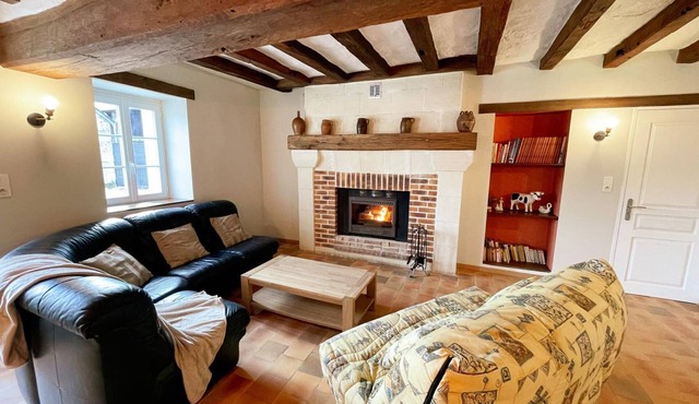 Cozy cottage with WIFI, parking, air conditioning in Touraine