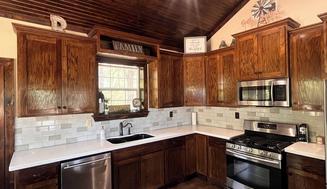 Cozy country retreat- a wonderful place to relax and refresh.