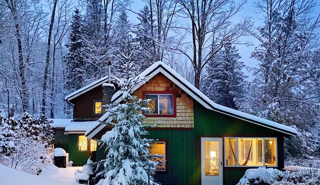 Cozy Creekside Ski Cabin minutes from Belleayre, Hunter, Phoenicia, Woodstock