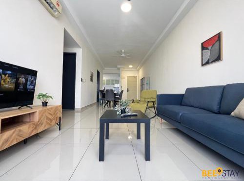 Cozy D Aman Puchong 8 pax with Pool & Gym- 3BR