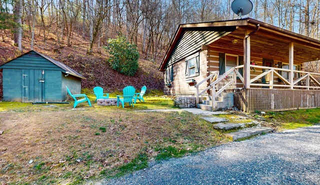 Cozy Dog-Friendly Mountain Log Cabin w/Free WiFi, Easy Access & Covered Parking