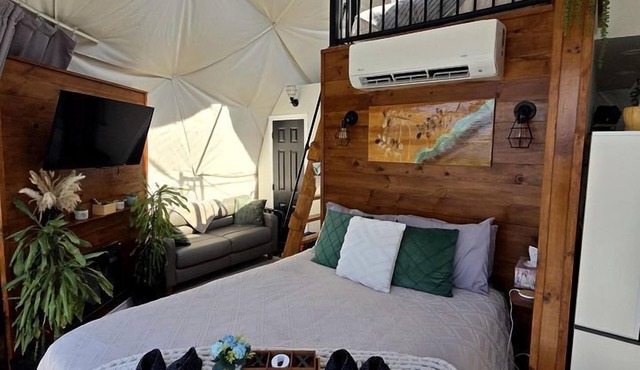 Cozy Dome Rental in Canada, for Romantic Weekends in Nature in Nova Scotia