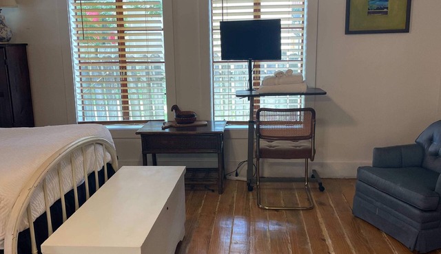 Cozy Downtown Retreat | Bright 1BR w/Parking & Workspace