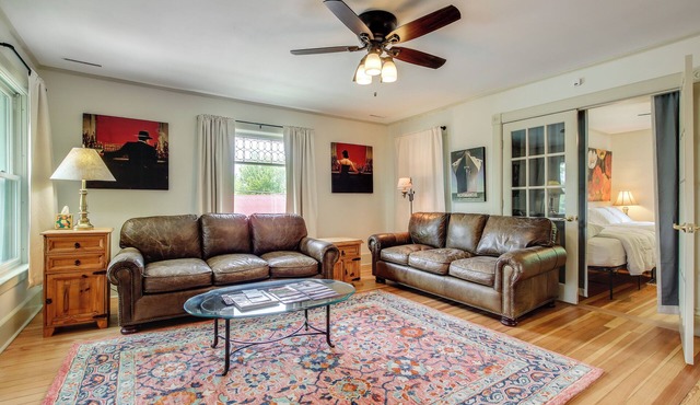 Cozy Elkhart Lake Apartment: Walk to Town & Dining