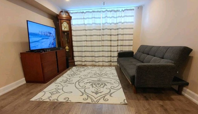 Cozy Entire Unit In Newmarket with 4k tv w/dryer much more !
