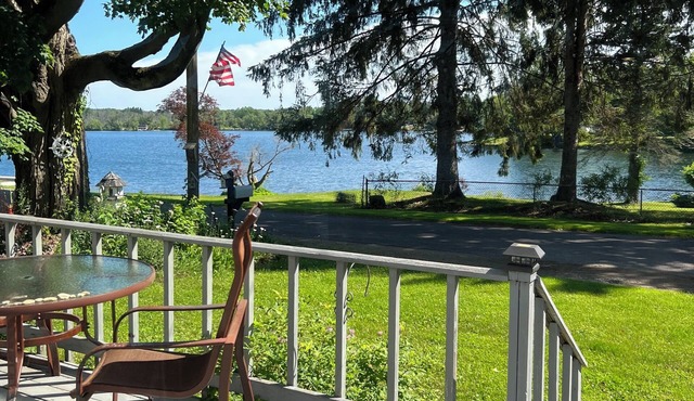 Cozy family-friendly lake house with stunning views of pristine Cassadaga Lake