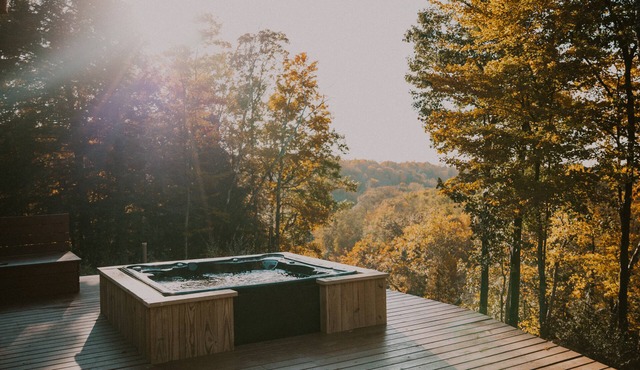 Cozy Family-sized Cabin w/hot tub - Nestled on the Muskegon River