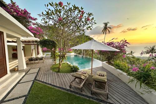 Cozy Family Villa with Sunset View