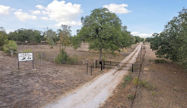 Cozy Farmhouse + Modern Amenities Near Austin. Pet-Friendly.
