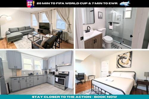 Cozy Gem 18Min to EWR 8min to NYC Train & Parking