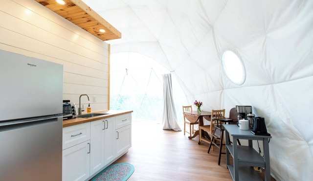 Cozy Glamping Dome on the Greenbrier River