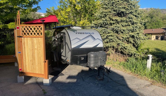 Cozy Glamping Teardrop Trailer in Farmington UT