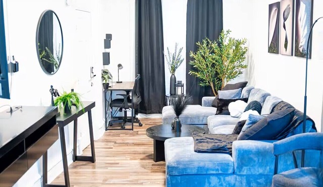 Cozy Grey Haven Apartment