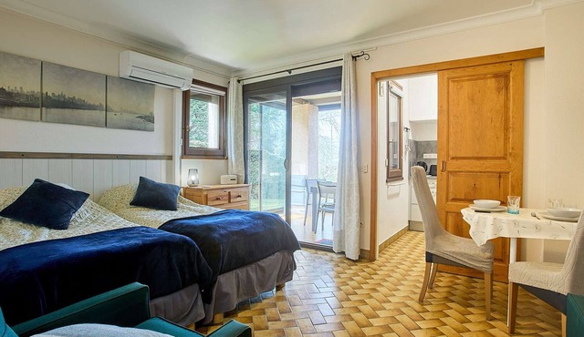 Cozy Ground Floor Studio 2 Pers, Pets allowed, Parking, Free Wifi