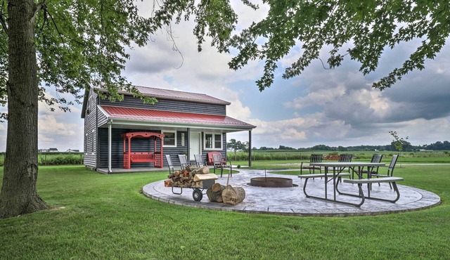 Cozy ‘Haven of Rest’ Home w/Amish Country Views!