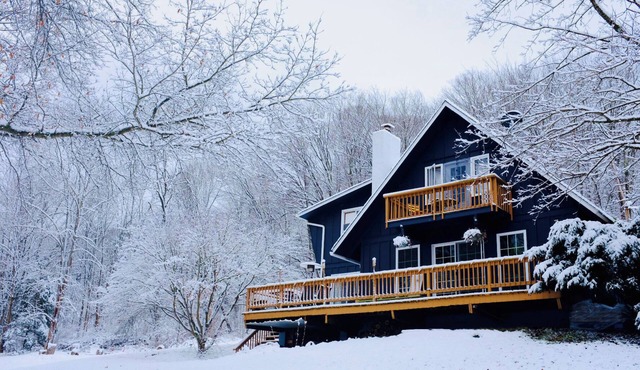 Cozy Hillside Chalet w/Large Yard and Firepit - Greek Peak/Cortland/Ithaca