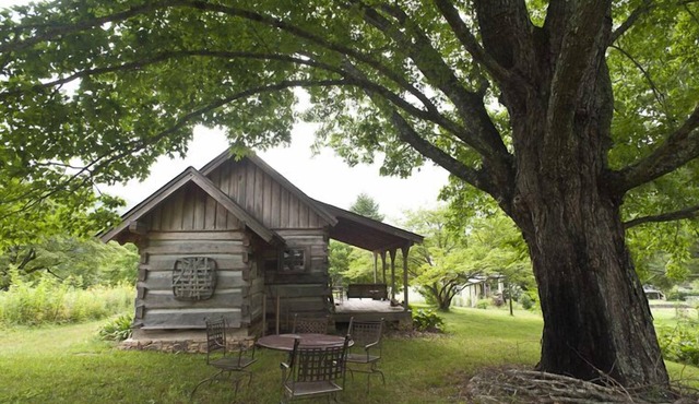 Cozy Historic Cabin Retreat - visit trails right off of the farm. Pet Friendly.