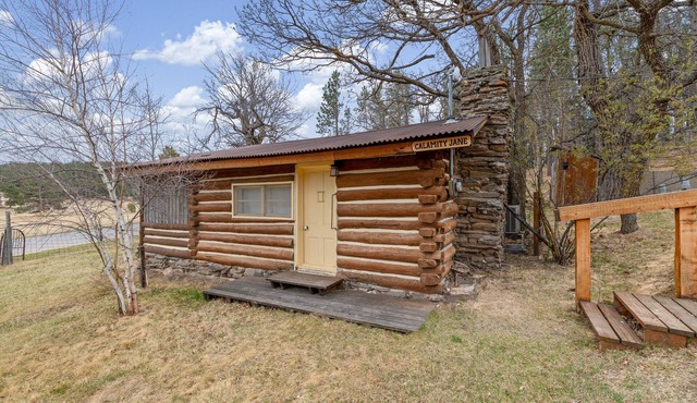 Cozy, Historic Cabin by Rushmore & Custer St Park