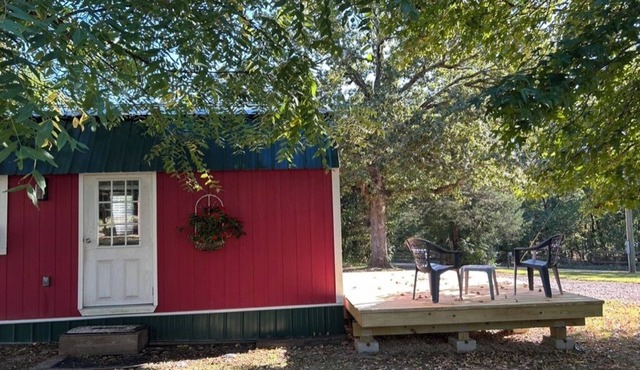 Cozy hobby farm cabin under the stars!