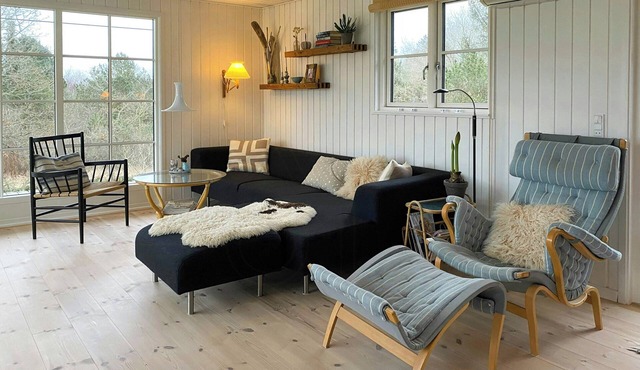 Cozy holiday home with fjord views on Fur