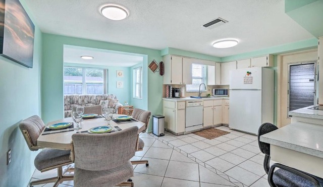 Cozy Holiday Home with Yard about 5 Mi to Beach!