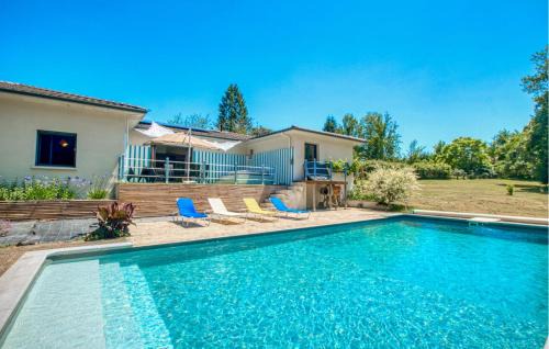 Cozy Home In Coursac With Private Swimming Pool, Can Be Inside Or Outside