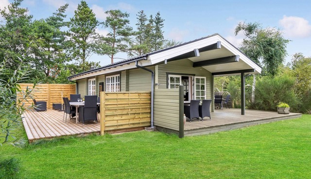 Cozy home in Jerup with house a panoramic view