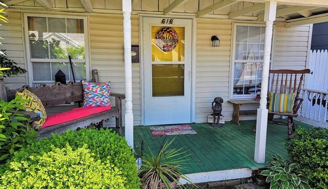 Cozy home w/fenced in yard-Dog Friendly with Pet fee. 2 block walk to downtown!