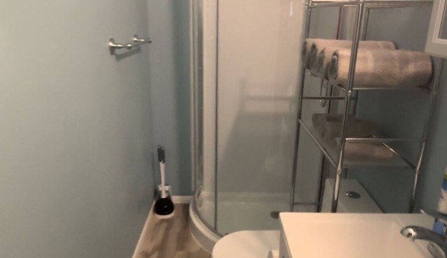 Cozy home with fenced yard and pet friendly.