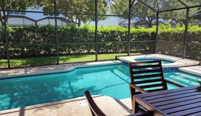 Cozy home with private pool and spa