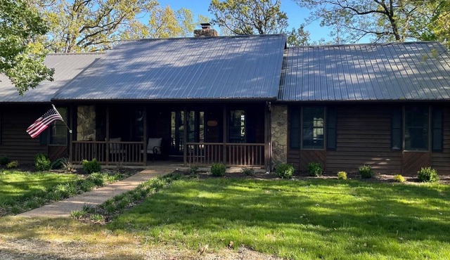 Cozy house nestled in the country
