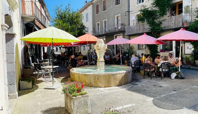 Cozy house with garden and view over the Baronnies