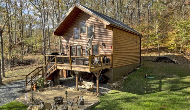 Cozy LAKE cabin. Near Douglas Lake in East TN! Sleeps 5! Hot Tub. Fireplace.