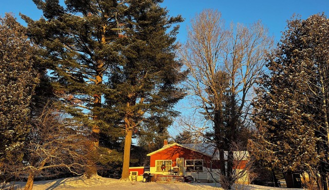☃️Cozy Lakefront Cabin on trail 8❄️ 🌨️Experience the true beauty of the real UP!