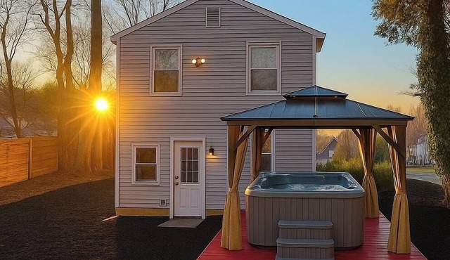 Cozy Lakefront Cottage with Hot Tub, Game Room & Views