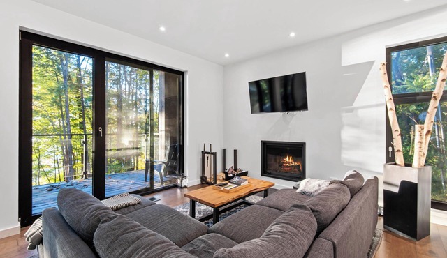 Cozy lakefront Retreat with Spa Pet Friendly