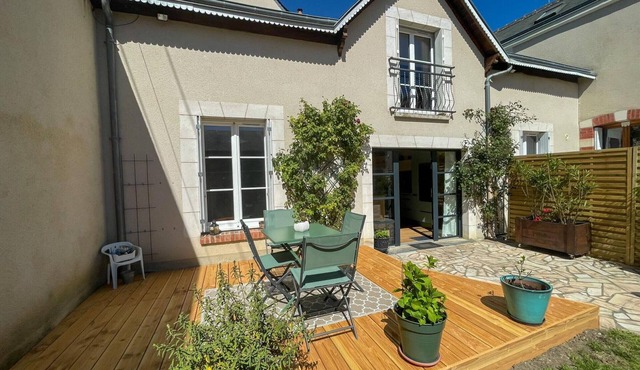 Cozy lodge in Touraine, parking - 4 guests