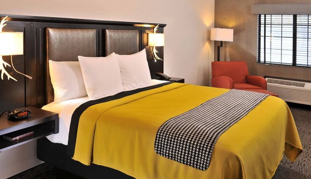 Cozy Lodge-Style Retreat in Kansas City with Unique Rustic Decor