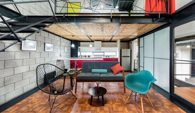 Cozy Loft industrial style