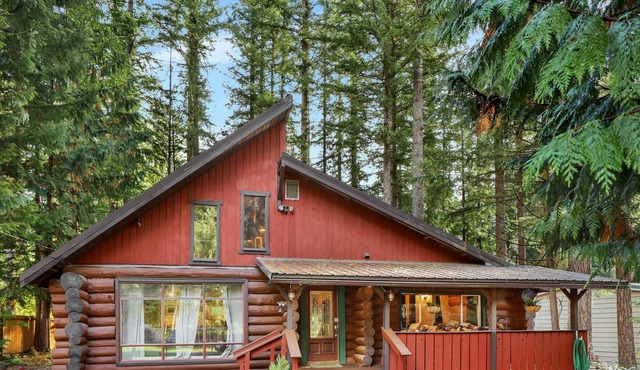 Cozy Log Cabin between Bellingham, Baker, & Canada