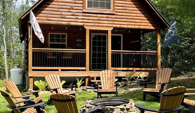 Cozy Log Cabin/Penn State Football/20 Minutes to State College, PA
