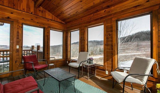 Cozy Log Cabin with Hot Tub & Only 5 Miles from Downtown!