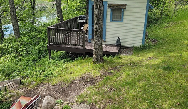 COZY Loon Lake, Vergas MN cabin! Dog Friendly! Pontoon rental available.