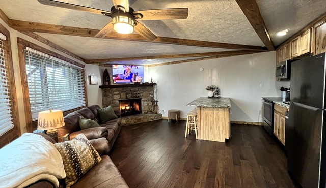 Cozy Lower Level Cabin-Style Condo on Sugar Mountain